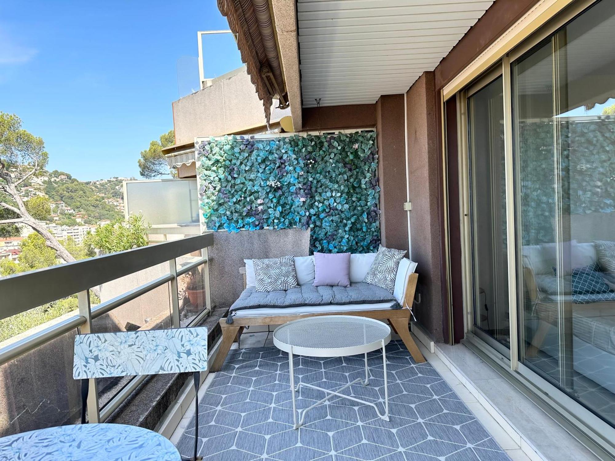 Nice, Grand Studio - Piscine - Terrasse Vue Mer Daire Dış mekan fotoğraf